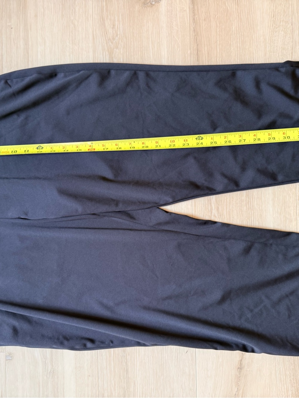 Maison d’Amélie Paris Black Pull On Travel Pants XL Stretch Elastic Waist - Picture 5 of 7